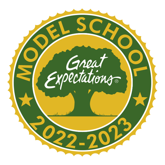 model school badge